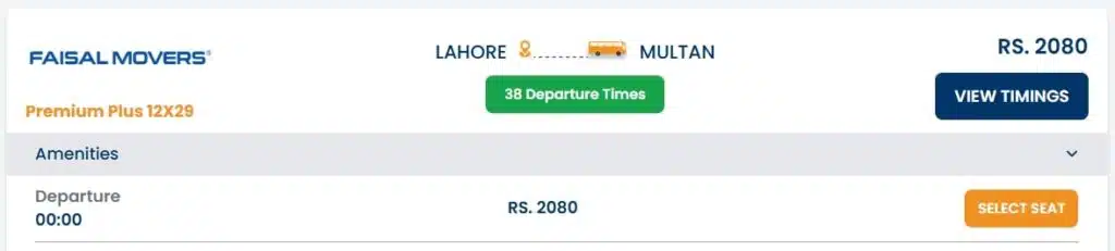 Faisal Movers Fares 2026 – Latest Ticket Price List for All Routes & Bus Classes Faisal Movers Fares 2026 – Latest Ticket Price List for All Routes & Bus Classes