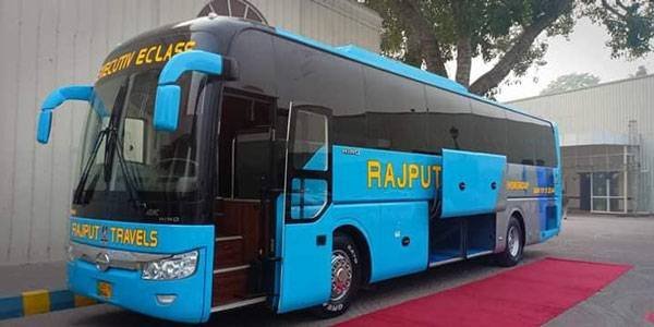 Rajput Travels rajput travels luxury yutong bus